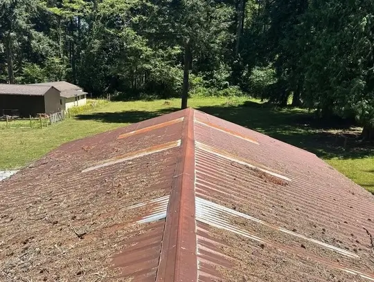 Before roof replaced