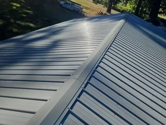 after metal roof replaced